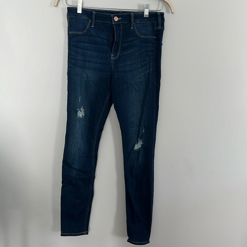 Dark Wash Hollister Jean Leggings